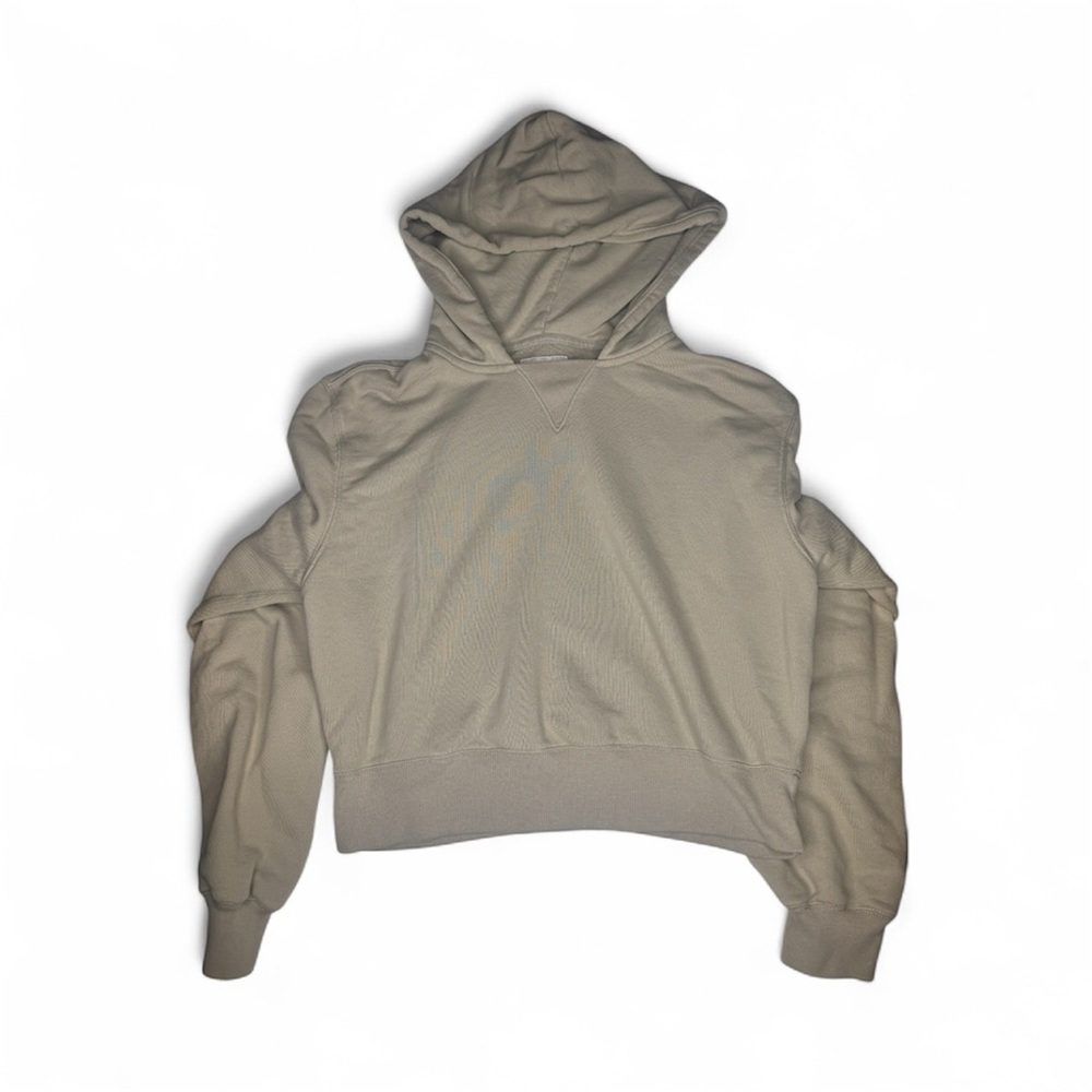 Abercrombie & Fitch Cream Hoodie Sweater